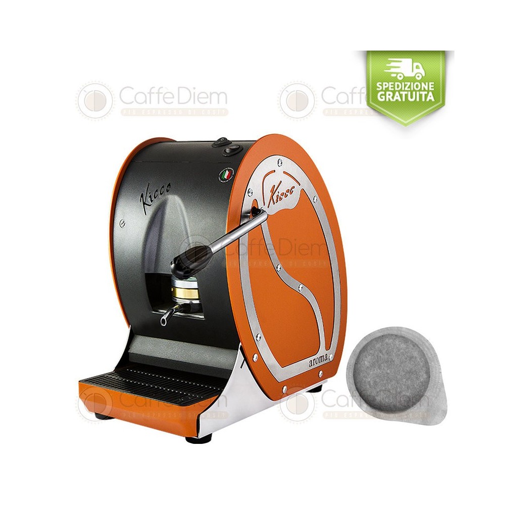 Macchina caffè a cialda KICCO ARANCIONE