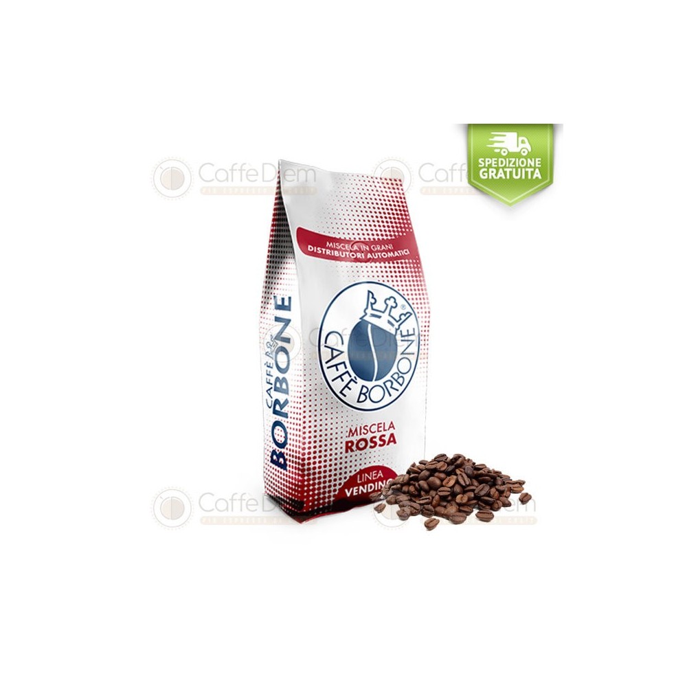OFFERTA Borbone Caffè in Grani 18Kg Miscela Red Rossa