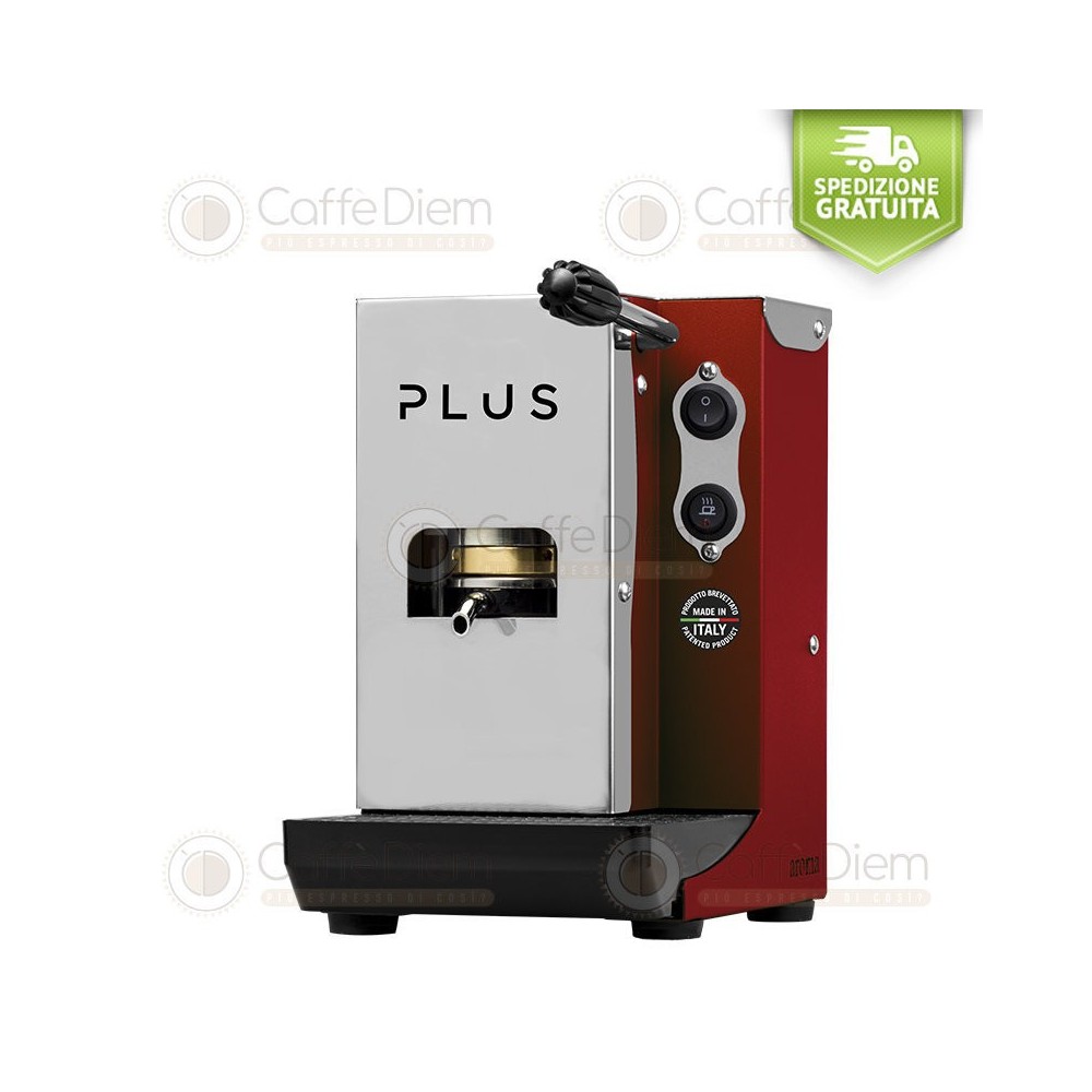 Macchina Caffè Aroma Plus a Cialde - ROSSA