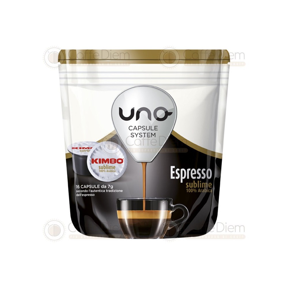 Caffè Kimbo Capsule Uno System 16 Sublime
