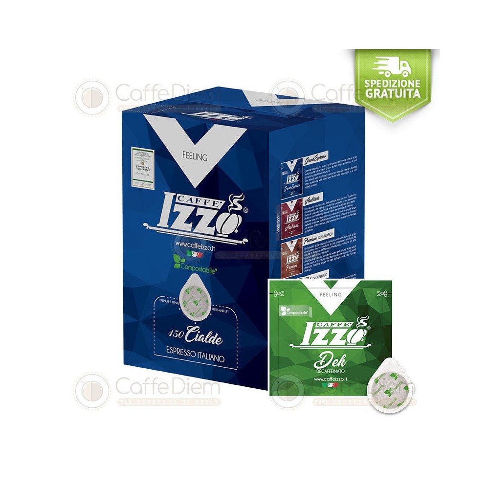 Offerta Cialde Izzo DEK DECA DECAFFEINATO 450