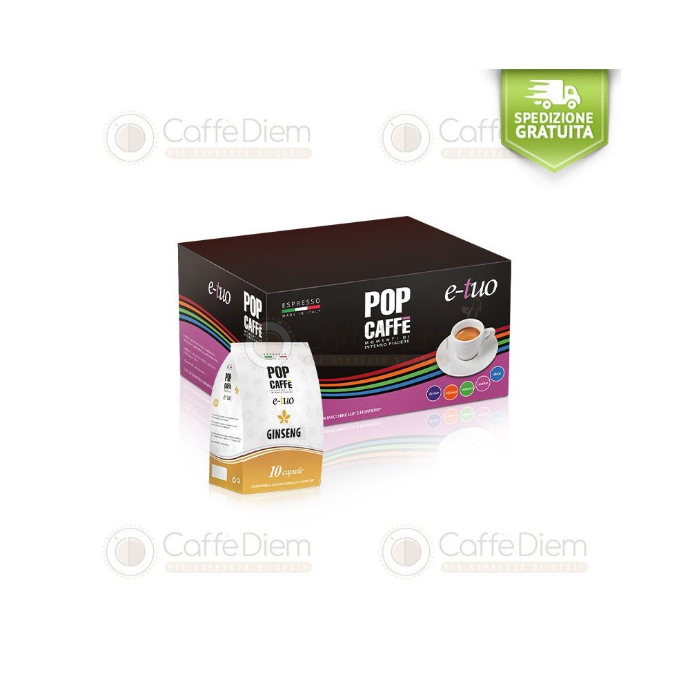 Capsule compatibili Mitaca Mps POP CAFFE GINSENG 50