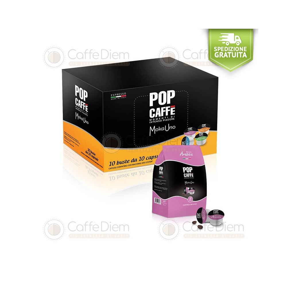 Capsule Uno System Pop Caffe Arabica