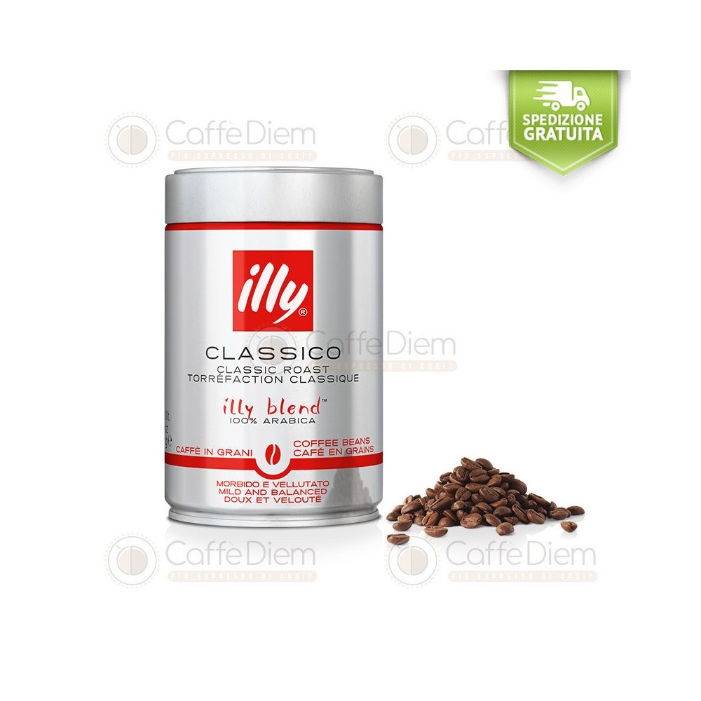 Caffè illy in grani Tostato Classico