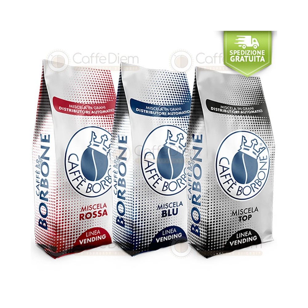 Caffè in grani Borbone Miscele