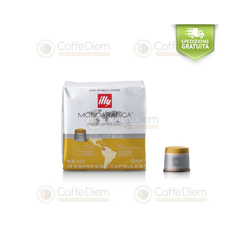 illy iperespresso Colombia