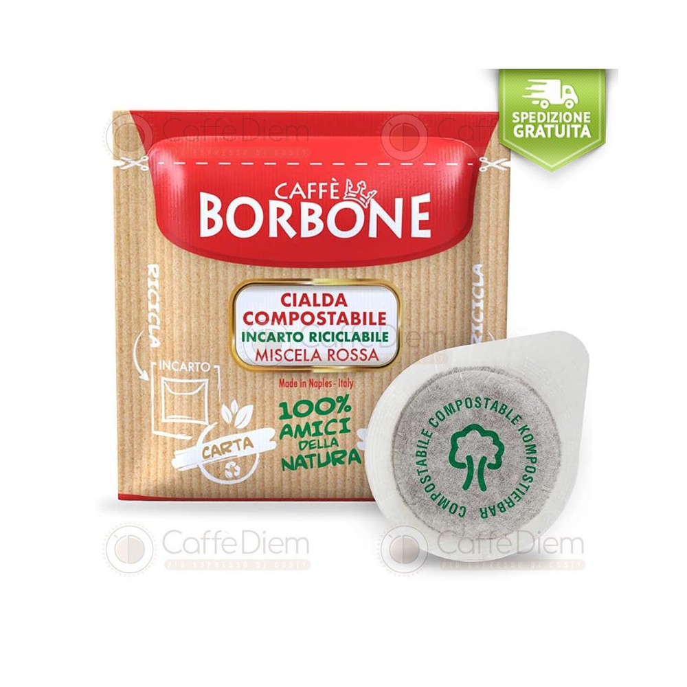 cialde caffè borbone offerta 150