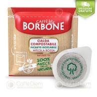 offerta cialde caffè borbone rosso