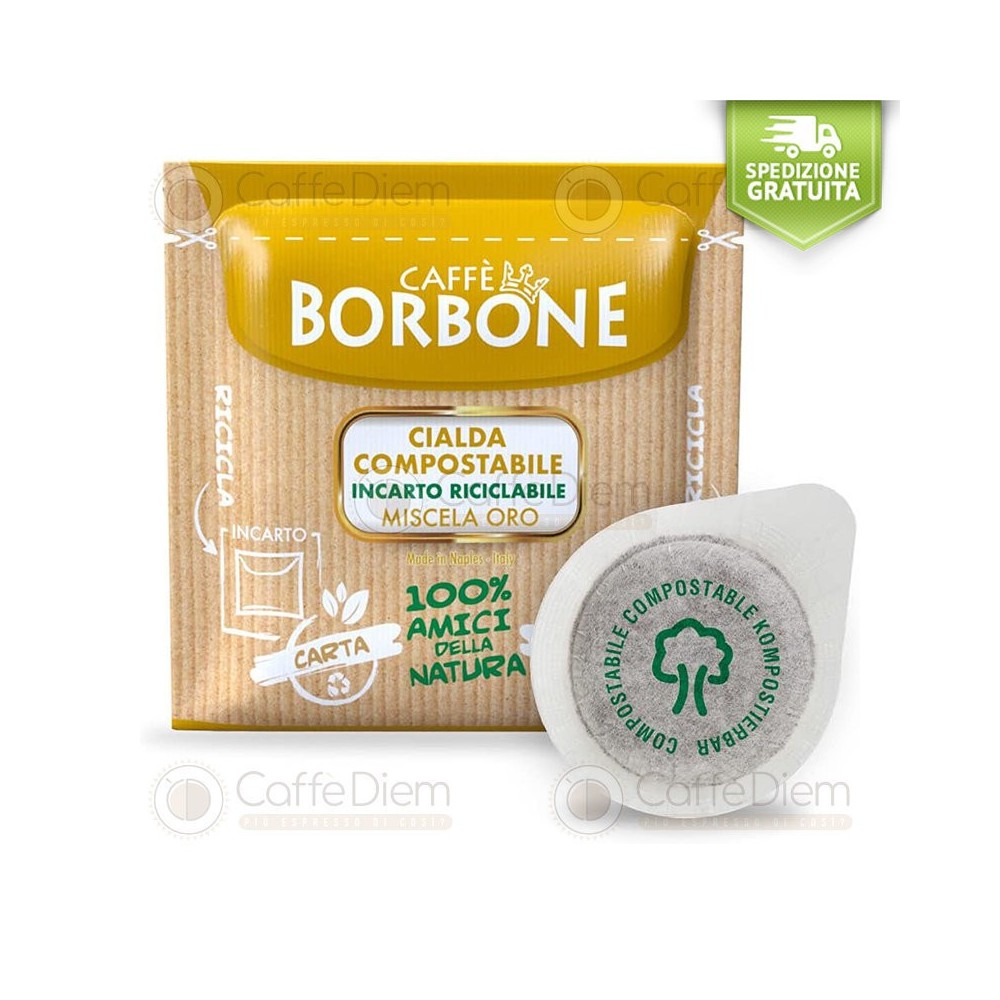 cialde caffè borbone oro 300 cialde