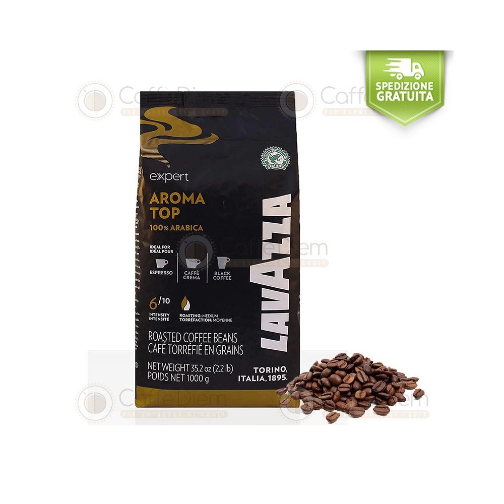 Offerta Caffè Lavazza in Grani Aroma Top Arabica