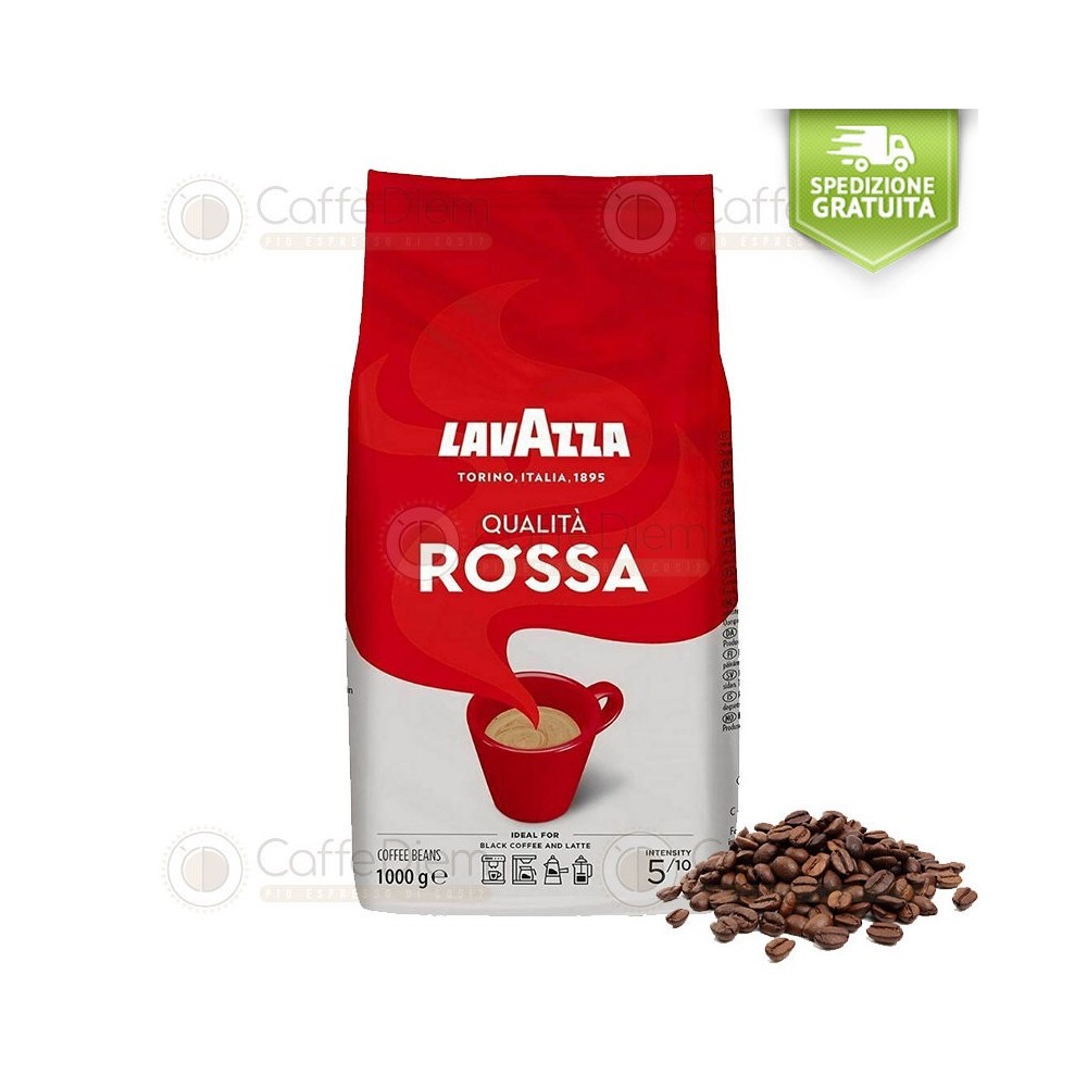 Caffè in Grani Lavazza Qualità Rossa 12 Chili