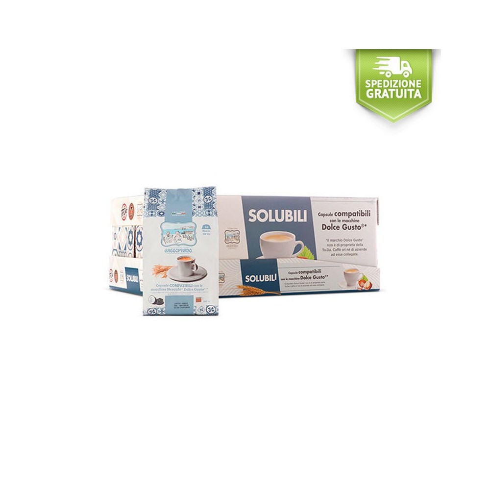 Coffee Capsules Dolce Gusto Toda Gattopardo barley