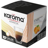 10 Coffee Pods Arancia Karoma
