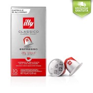 100 Capsule Nespresso illy Compatibili Tostato Classico