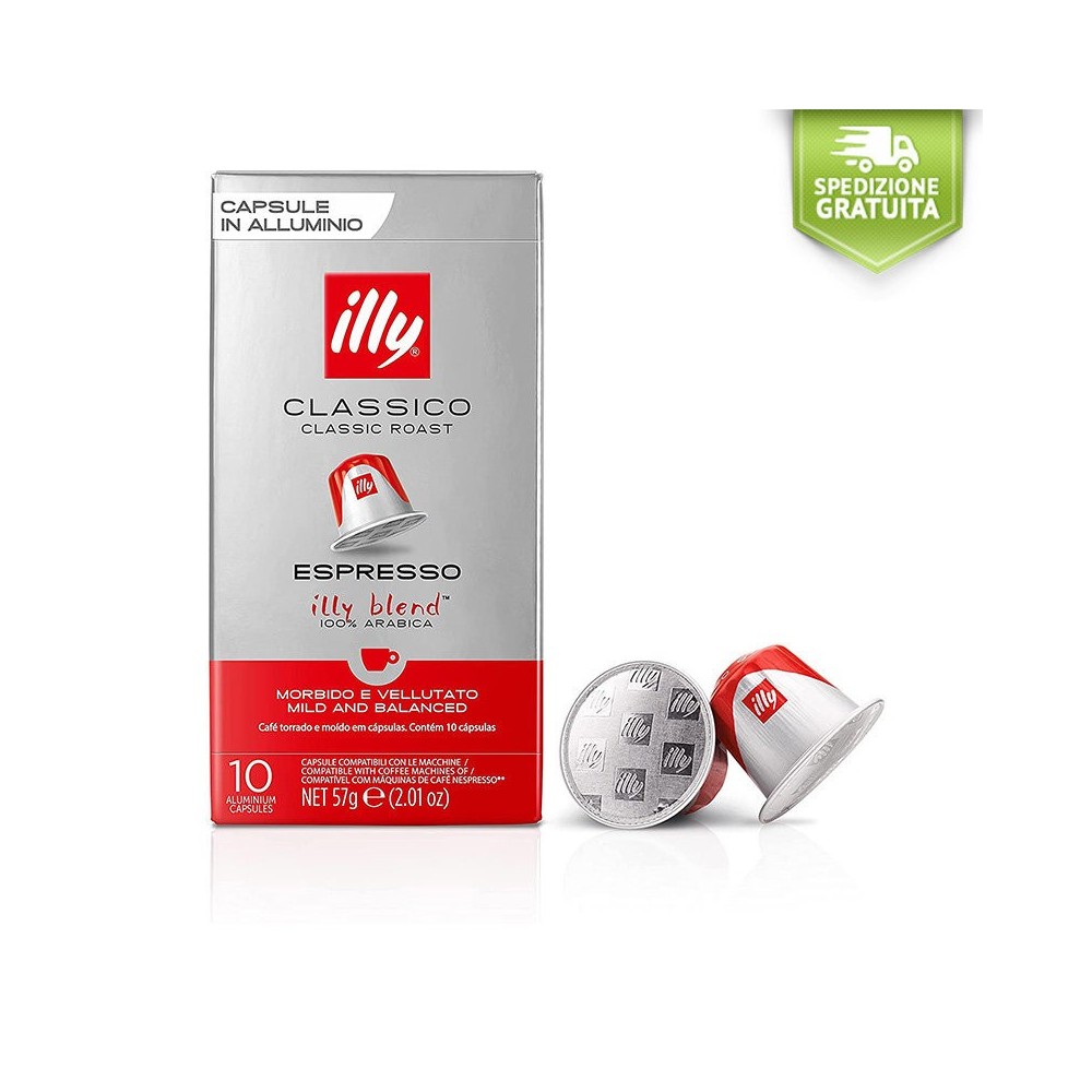 100 Capsules Nespresso illy Compatible Classic Roast