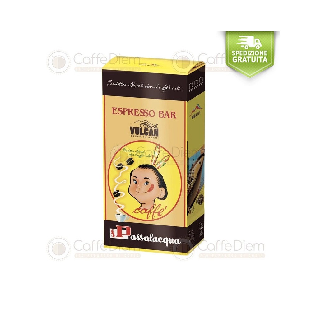 Caffe in Grani Passalacqua Black Vulcan