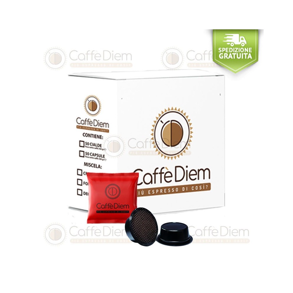 Coffee Capsules Compatible Lavazza A Modo Mio Creamy Caffè Diem