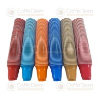 bicchierini da caffè in plastica