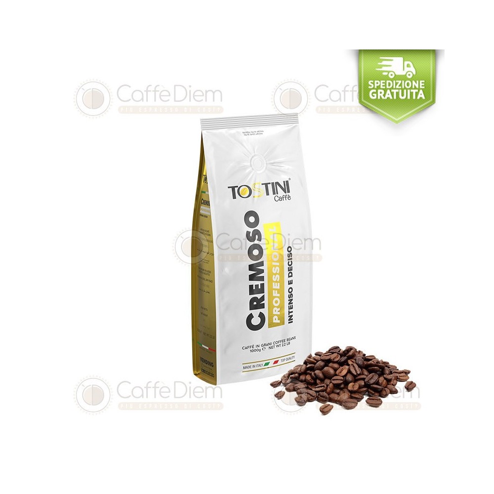 Caffè in Grani Tostini Cremoso 3Kg