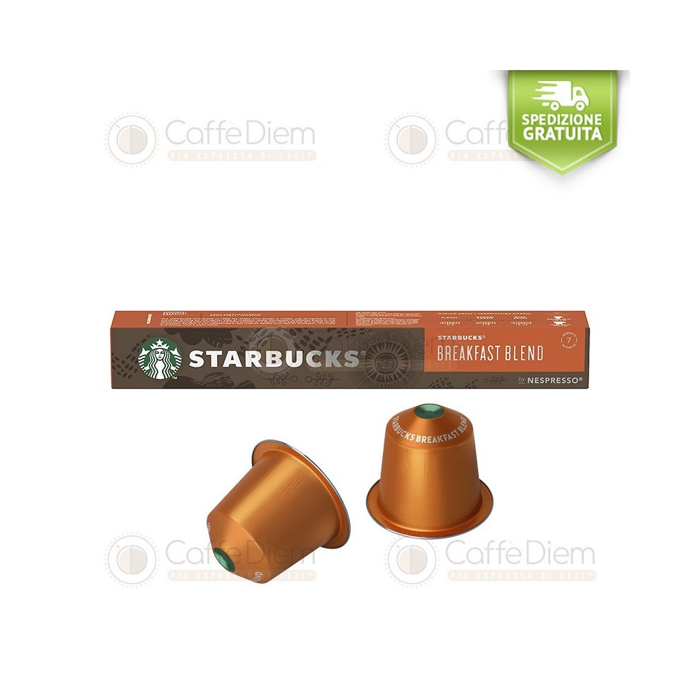 Starbucks Capsule Nespresso BREAKFAST BLEND 120