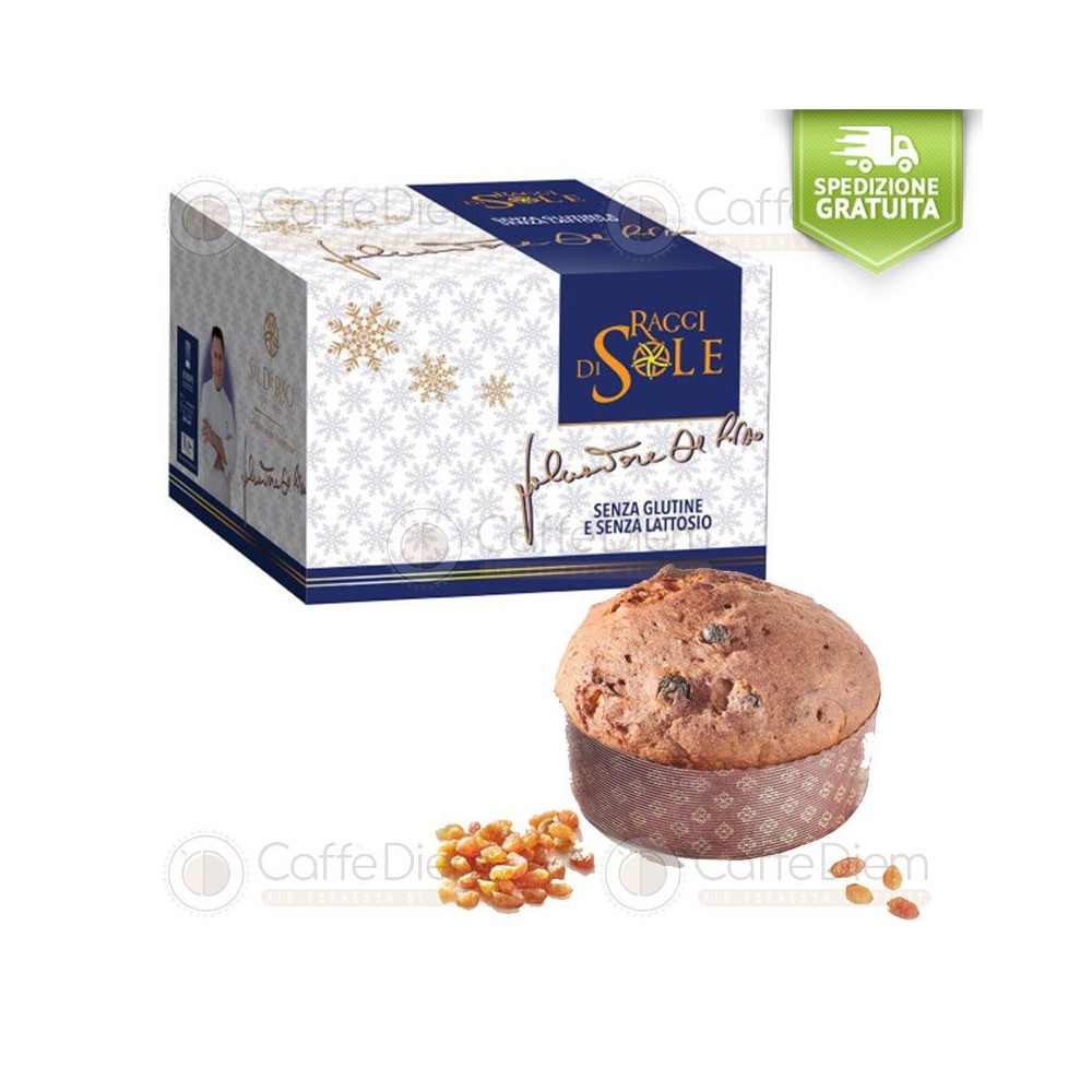 Panettone Sal De Riso MILANESE SENZA GLUTINE E LATTOSIO 500gr