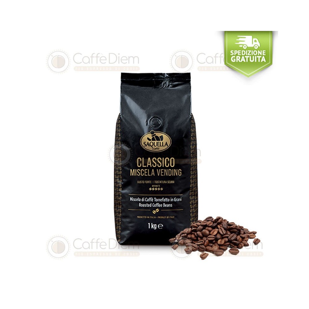 Caffè in Grani Saquella Miscela CLASSICO 3kg