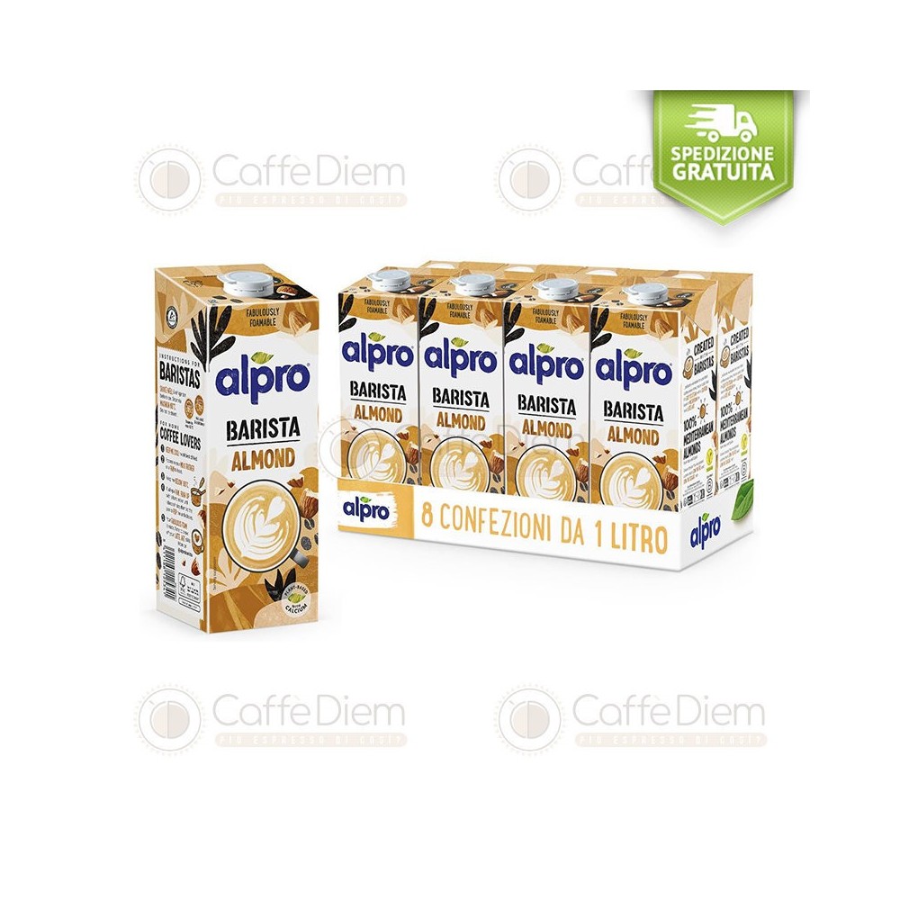 Alpro Barista Almond 8 x 1 Litro