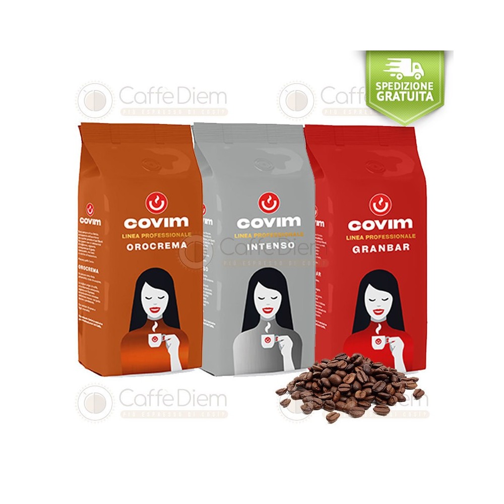 Covim Coffee Beans Tasting Kit 3 Kg