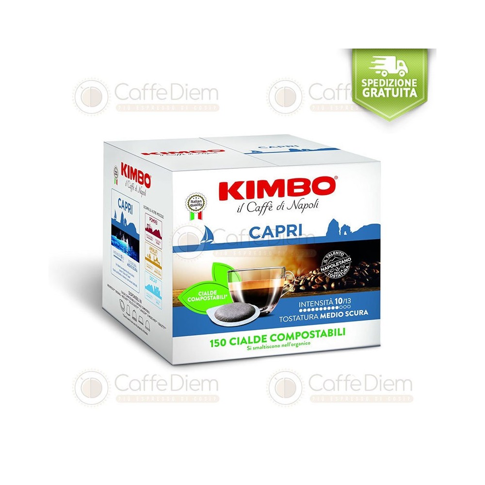 Cialde Kimbo 150 Miscela CAPRI