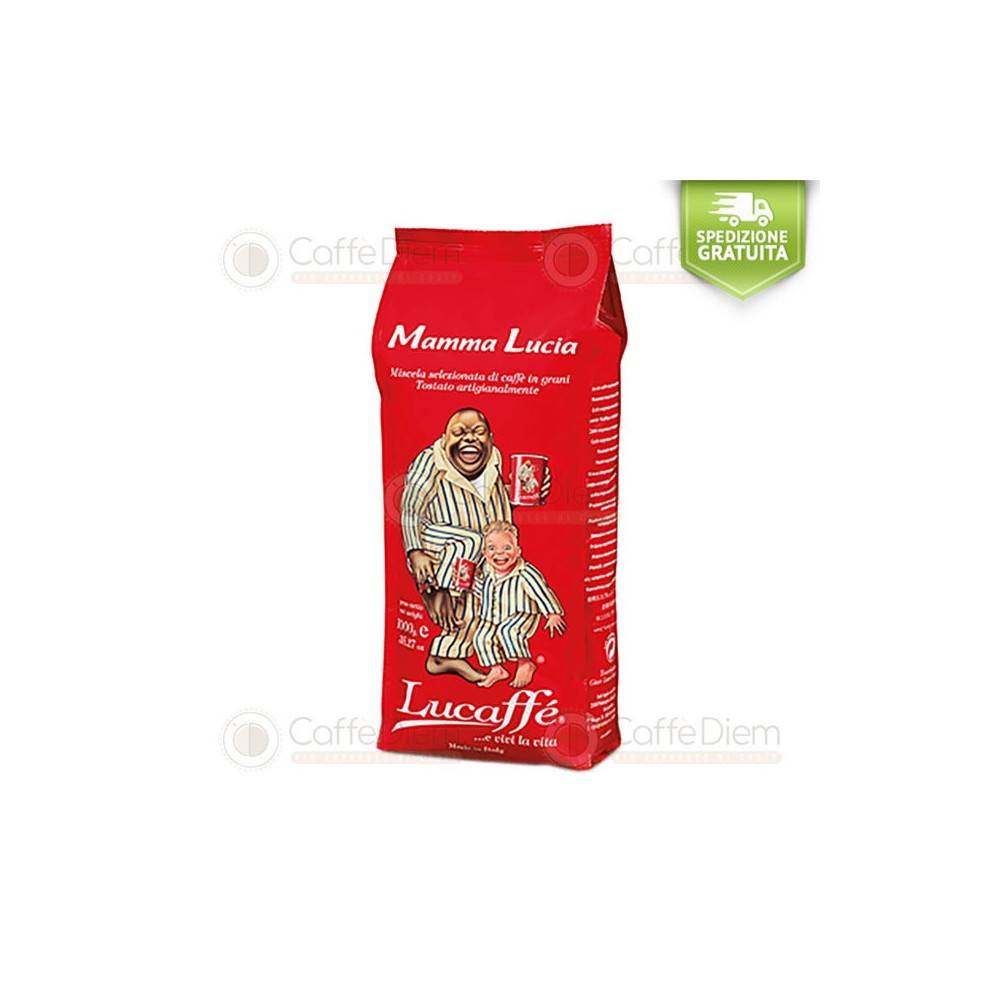 Lucaffè Grani 1Kg Mamma Lucia | Caffè Diem