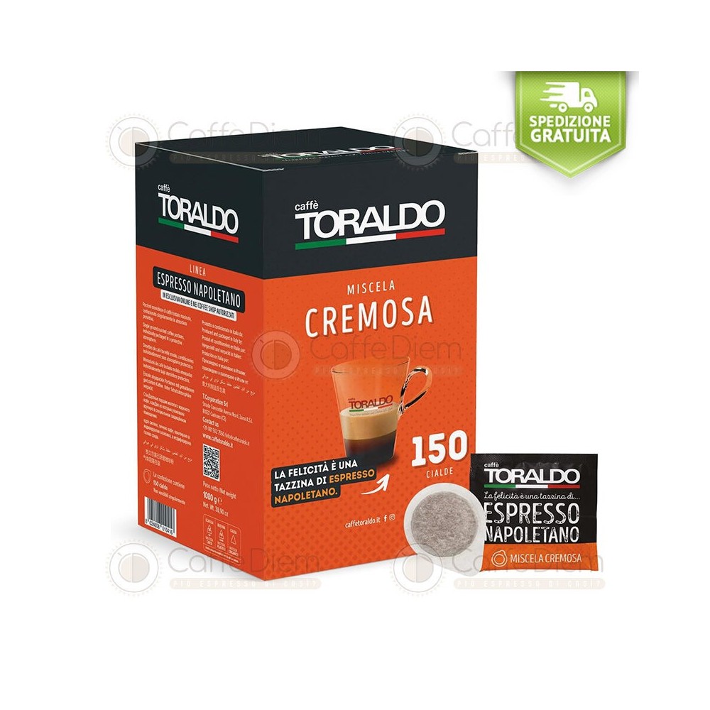Offerta Cialde Caffè Toraldo Cremoso 300