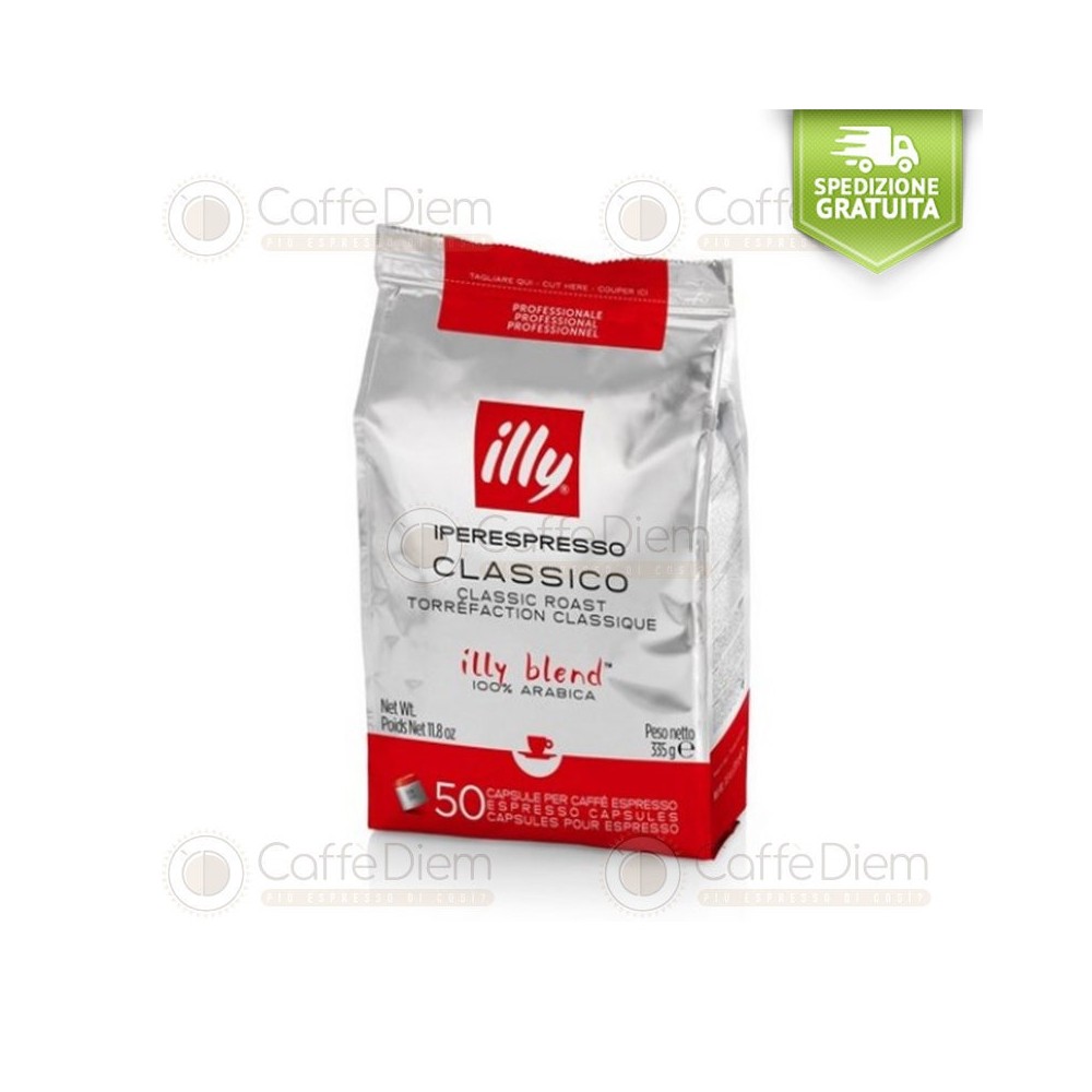 illy iperespresso Professional 200 Coffee Capsules CLASSICO Roast