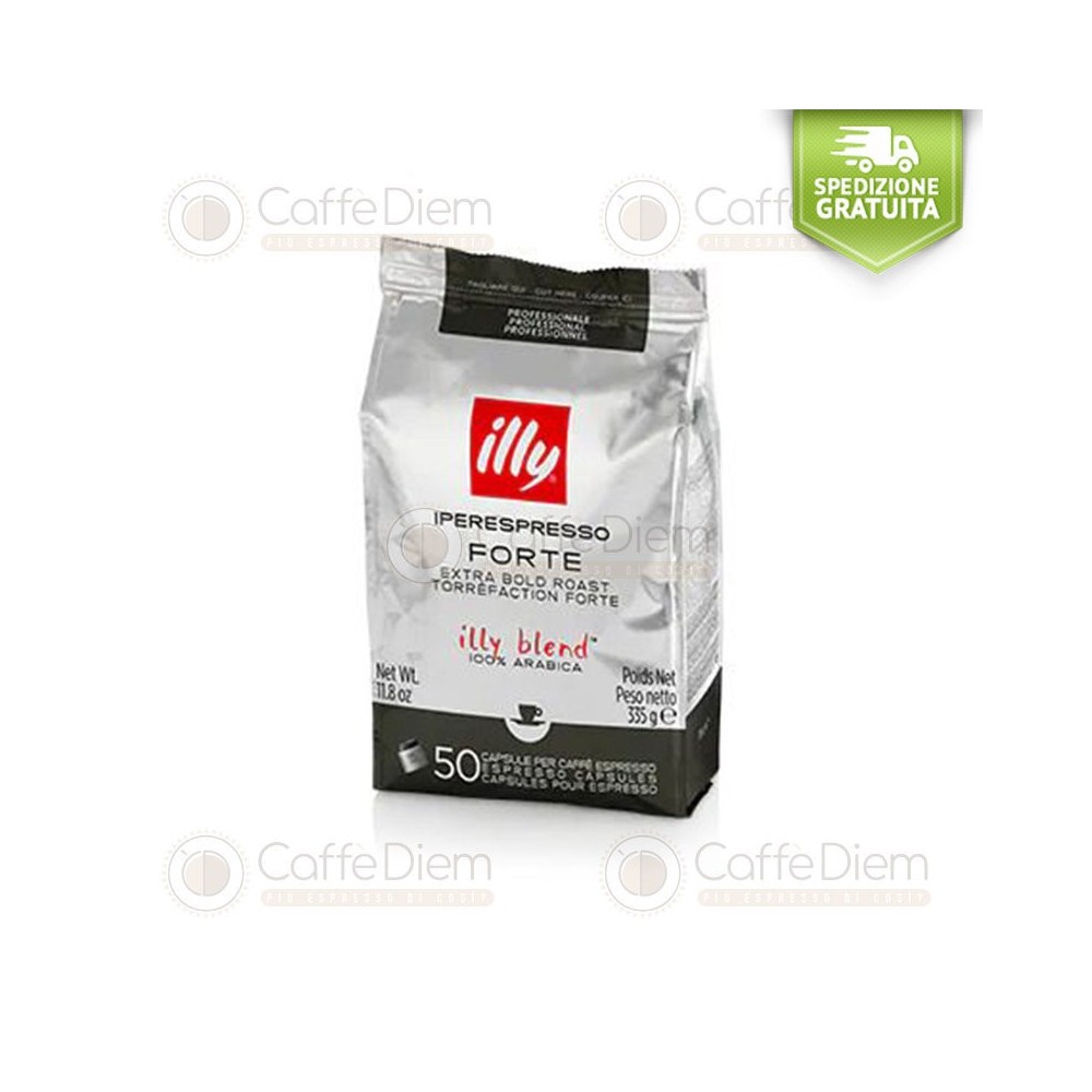 Capsule illy iperespresso PROFESSIONAL 50 TOSTATO FORTE