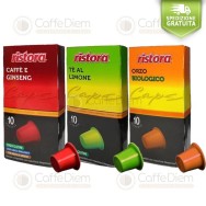 Original Ristora Ginseng Coffee Capsules for Lavazza A Modo Mio Espresso Machine | Caffè Diem