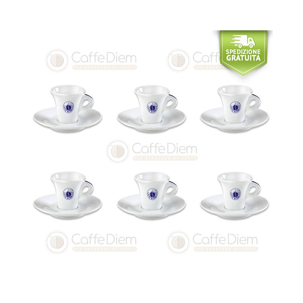 set tazzine da caffè borbone