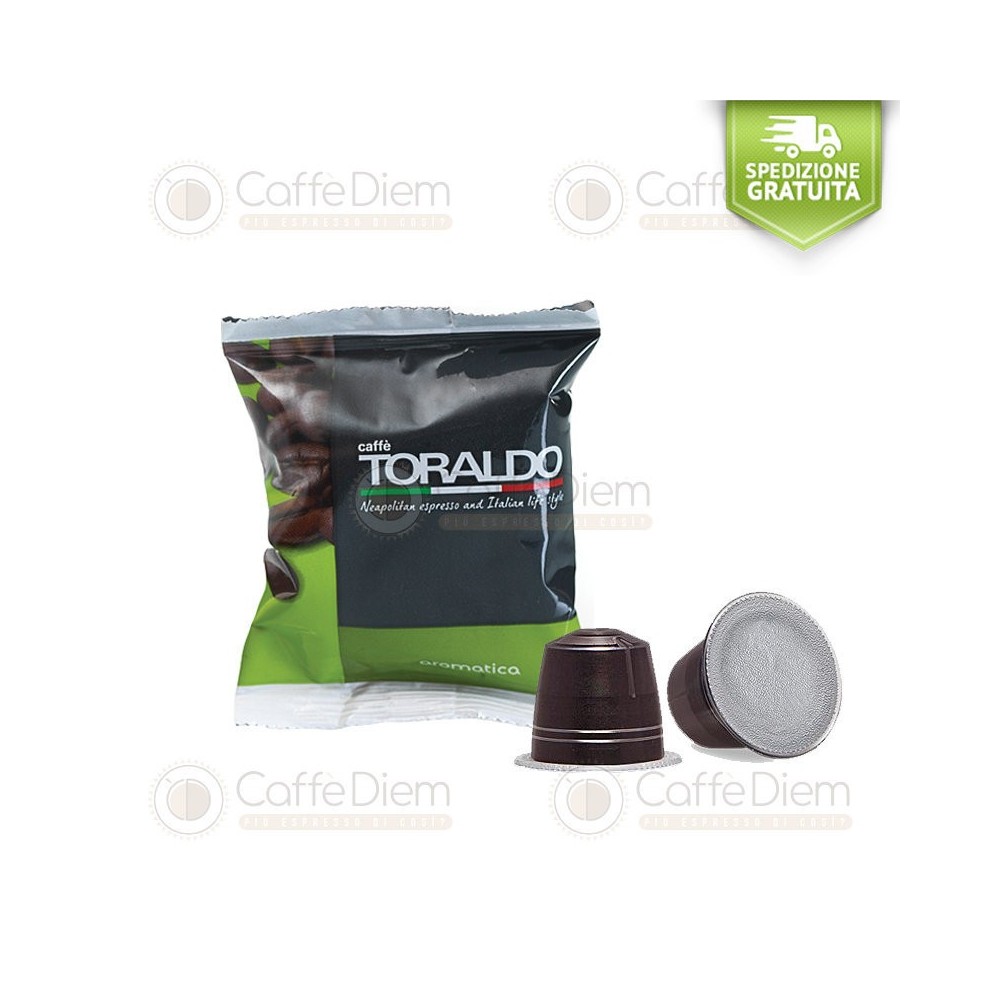 Toraldo Coffee Capsules Nespresso Compatible Aromatica|Caffè Diem